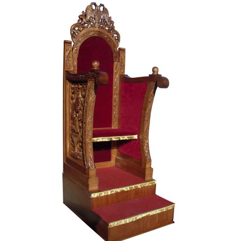 Abbot Throne , classic carving