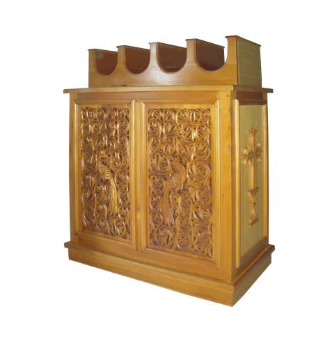 CANDLE STAND , Byzantine perforated