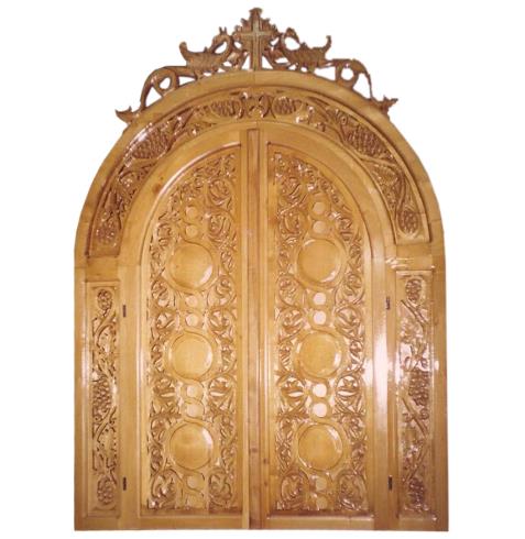 INTENTION IN GRAPE CARVING AND DOORS IN BYZANTINE CARVING