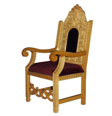 HIERARCH CHAIR , BYZANTINE CARVING